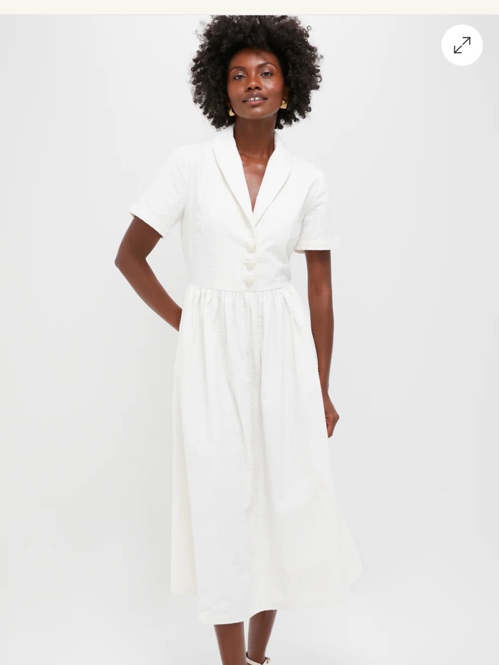 Tuckernuck Ivory Eyelet Maxi Dress